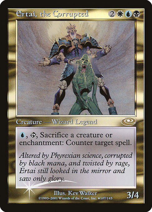 Ertai, the Corrupted (#107) - Foil Planeshift LP MTG