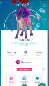Pokémon Shiny Dynamax Suicune - TRADE - Registered Shiny Suicune require - Picture 1 of 1