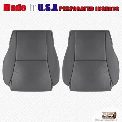 2004 2005 For Toyota Solara Convertible LEFT-RIGHT Bottoms Leather Cover Gray - Image 1 of 4