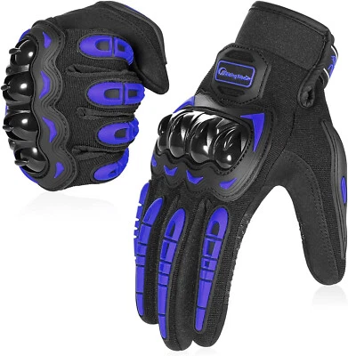 Guantes de moto para hombre mujer dedo completo pantalla táctil moto guantes de montar Foto 1 de 4