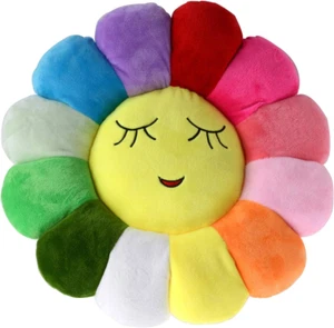LADAMI 38,1 Cm Sonnenblumen-Bodenkissen Für Kinder, Weiches Sitzkissen, Stuhlkis - Bild 1 von 12