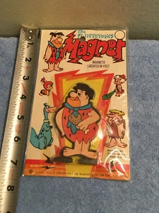 VINTAGE 1976 THE FLINTSTONES FRED EATING MAGNET HANNA BARBERA NR. 1904 RAR - Bild 1 von 9