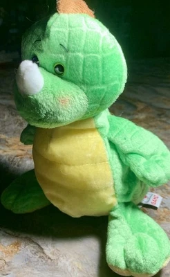 Ganz Webkinz HM185 Key Lime Dino Green Plush Stuffed Animal 9" NO CODE - Image 1 of 4
