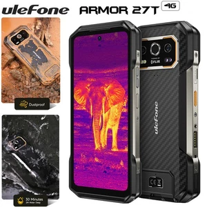 Unlock 4G Ulefone ARMOR 27T Android Rugged Phone Thermal lmaging Mobile Dual SIM - Picture 1 of 23