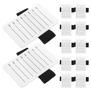 15 Sets Wimpernhalter Wimpernverlängerung Hand Palette Tablett Werkzeuge mit Handschlaufe - Bild 1 von 18