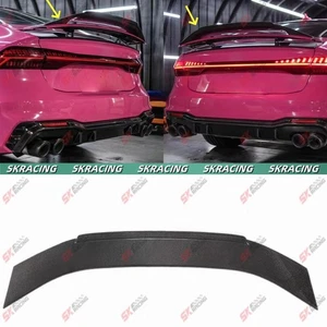 Kit de alerón labial trasero de fibra de carbono para Audi A7 S7 Sportback 2020-2025 - Imagen 1 de 14