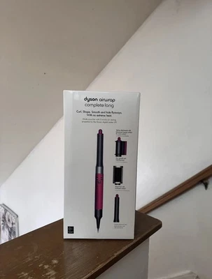 Dyson Airwrap HS05 Multi-Styler Complete Long-Fuchsia/Nickel - NEW FREE SHIPPING - Image 1 of 4