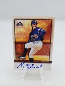 2001 Bowman Ben Sheets Autograph Milwaukee Brewers #BA-BS - Picture 1 of 2
