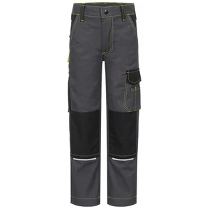 Kinder Junior Bundhose Arbeitshose Cargohose Twillgewebe Reflexpaspel Craftland - Afbeelding 1 van 2