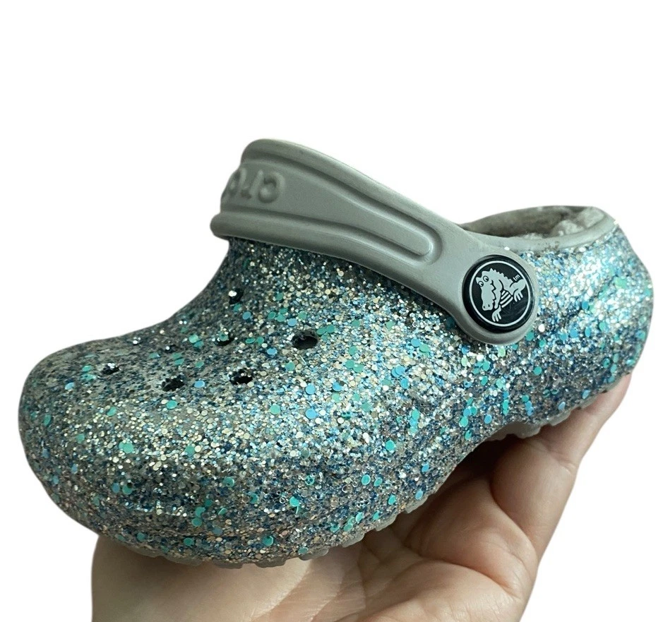 Zapatos clásicos Frozen Elsa de piel sintética azul brillo niñas pequeñas 5 6 Foto 1 de 4