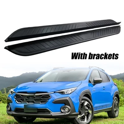2PCS Running Boards Fit for Subaru XV Crosstrek GT 2018-2022 Nerf Bars Side Step - Image 1 of 4