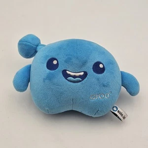 Gloo Blue Plush Solo.io Cloud Stuffed Animal 8" Blob Alien. Excellent Condition  - Picture 1 of 5