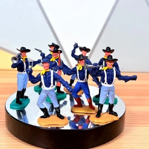 Lote Coleccionable 8 Juego Vintage Timpo Toys Union American Army Soldiers - Imagen 1 de 10