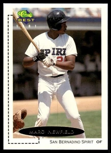1991 Classic Best Gold Bonus Marc Newfield Seattle Mariners #BC2 - Picture 1 of 2