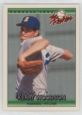1992 Donruss The Rookies Kerry Woodson #127 - Image 1 of 2