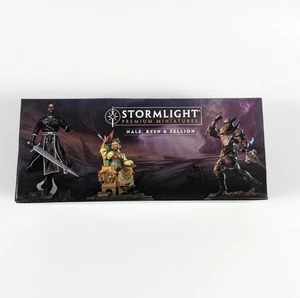 STORMLIGHT Premium RPG Miniaturas NALE RYSN ZELLION Set NUEVO SELLADO Kickstarter - Imagen 1 de 4