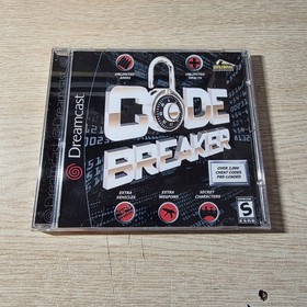 Code Breaker Sega Dreamcast Video Game Cheat Disc Unlimited Ammo