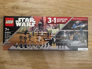 LEGO Star Wars 66804 The Clone Wars & The Mandalorian 3 in 1 Abenteuer Geschenkset - Bild 1 von 2