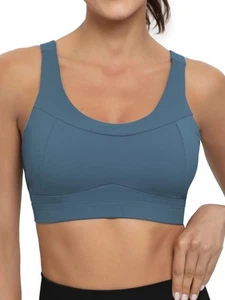 High Impact Sports Bras for Women,Racerback Running Bra Workout Crop Tank Top... - Picture 1 of 6