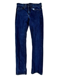 Pantalones de mezclilla Gap azul lavado oscuro tiro medio pierna ajustada para hombre talla 30 X 32 - Imagen 1 de 24