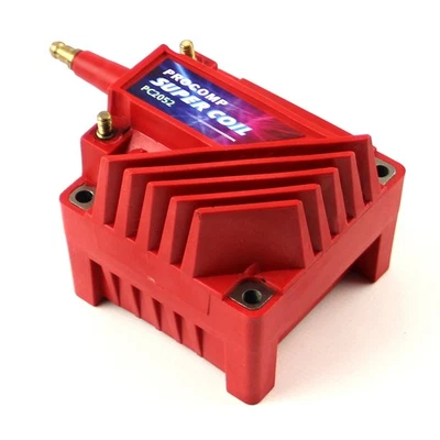 Bobina de ignição universal Pc92 12V alta saída externa macho E-Core - Vermelho - Imagem 1 de 3
