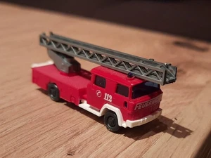 Magirus DL 30 Lkw Feuerwehr Fahrzeug Auto Lastwagen Wiking Spur N 1:160 - Bild 1 von 2
