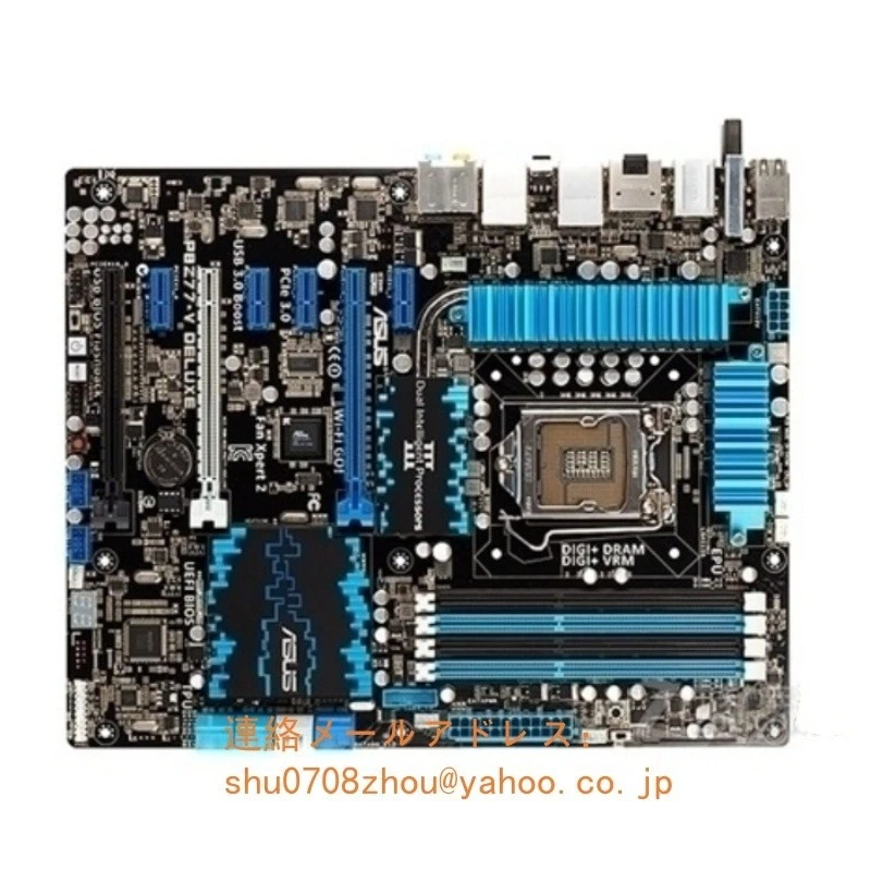 Carte mère Asus P8Z77-V Deluxe Intel Z77 LGA 1155 ATX support 32 Go RAM... - Photo 1/1
