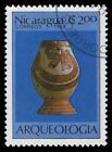 NICARAGUA 1285 (Mi2443) - Archaeological Heritage "Stoneware Vase" (pf53330)
