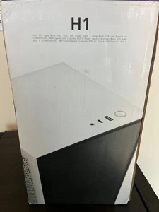 NZXT H1 Mini-ITX Tinted Tempered Glass - Matte Black - Used - Afbeelding 1 van 6