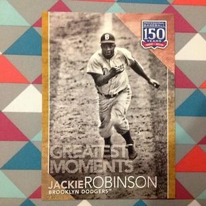 #23 Jackie Robinson Dodgers 5x7 (#/ 10 Hergestellt) Gold 2019 Topps 150 Eu - Bild 1 von 1