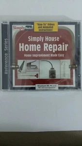 Simply House HOME REPAIR - Home improvement made EASY! (Windows) CD-ROM - Picture 1 of 2