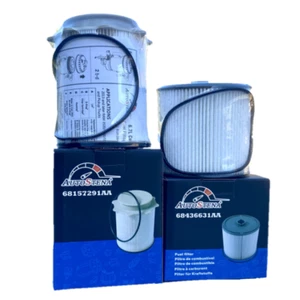 2019-2020 Dodge Ram 2500 3500 4500 Diesel Fuel Filter Set 68436631AA 68157291AA - Picture 1 of 11