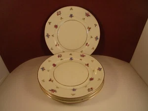 Vintage Royal Ivory Bohemia Biltmore Tschechoslowakei 4er Set Salatteller A - Bild 1 von 10