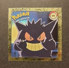 1999 Pokemon Artbox Sticker Gold G02 Gengar