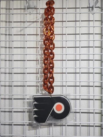 Philadelphia Flyers Chain NHL 3D Foam Man Cave Swag Fan Chain 2 Colors Cover