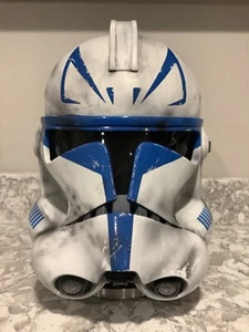 Casco de soldado Star Wars Captain Rex tamaño natural réplica de utilería juegos con disfraces - Imagen 1 de 7