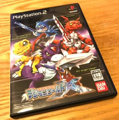 Digimon World X ACT RPG PS2 Playstation 2 Bandai Sony Japan Tested - Image 1 of 4