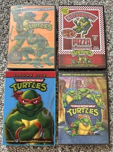 Teenage Mutant Ninja Turtles Original Series DVD Lot! 4 TMNT DVD Sets 3/4 SEALED - Picture 1 of 2