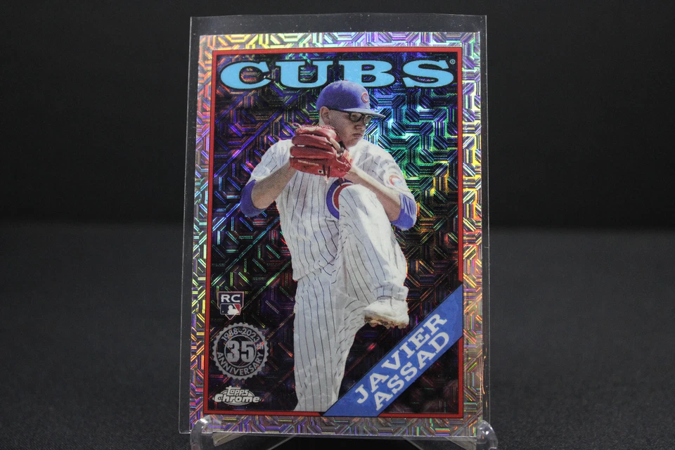 2023 Topps Chrome Silver Pack Update JAVIER ASSAD MOJO #T88CU-25 Chicago Cubs - Image 1 of 1