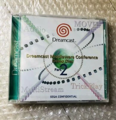 DC DREAMCAST MIDDLEWARE CONFERENCE DEMO DISK NEW SEALED NOT FOR SALE JPN IMPORT - Image 1 of 4