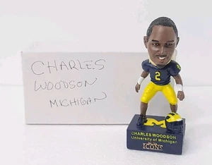 Charles Woodson Michigan Wolverines Legend Big 10 Football Icons 4" Bobblehead - Bild 1 von 9