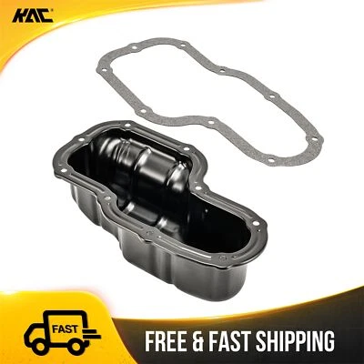 Lower Engine Oil Pan w/ Gasket For Nissan Frontier 05-19 Pathfinder Xterra 4.0L - Imagem 1 de 4