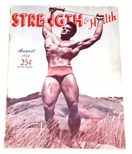 Vintage Strength & Health Magazin Mr Universe August 1950 CT3 - Bild 1 von 5