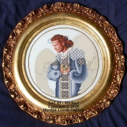 Lavender & Lace Cross Stitch Chart Michael LL65 - Image 1 of 1