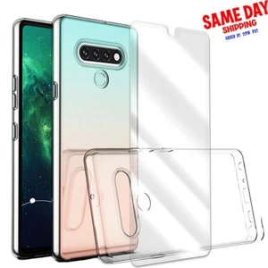 Funda protectora de pantalla real premium antiarañazos TPU suave para LG Stylo 6 LM-Q730TM - Imagen 1 de 1