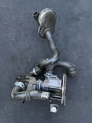 Original AUDI VW A6 Allroad Qu. Manguera de refrigerante Quattro con acoplamiento 4G0145919AH Foto 1 de 4