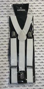 Tirantes blancos sin marca para niños TOTALMENTE NUEVOS - Imagen 1 de 1