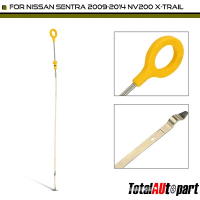 Nueva varilla de medición de aceite de motor para Nissan Sentra 2009-2014 X-Trail 2008 2010 2014 NV200 Foto 1 de 4