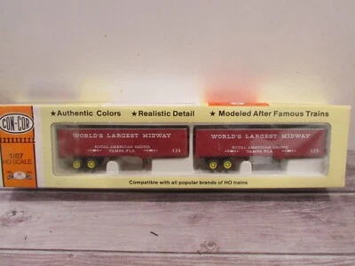 HO Scale Con-Cor 04-008135 2Pack 45ft Rivet Dry Van Trailers Lot#3117 - Image 1 of 4
