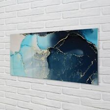 Tulup Glass Print 120x60 Wall Art Picture Marble stone abstraction